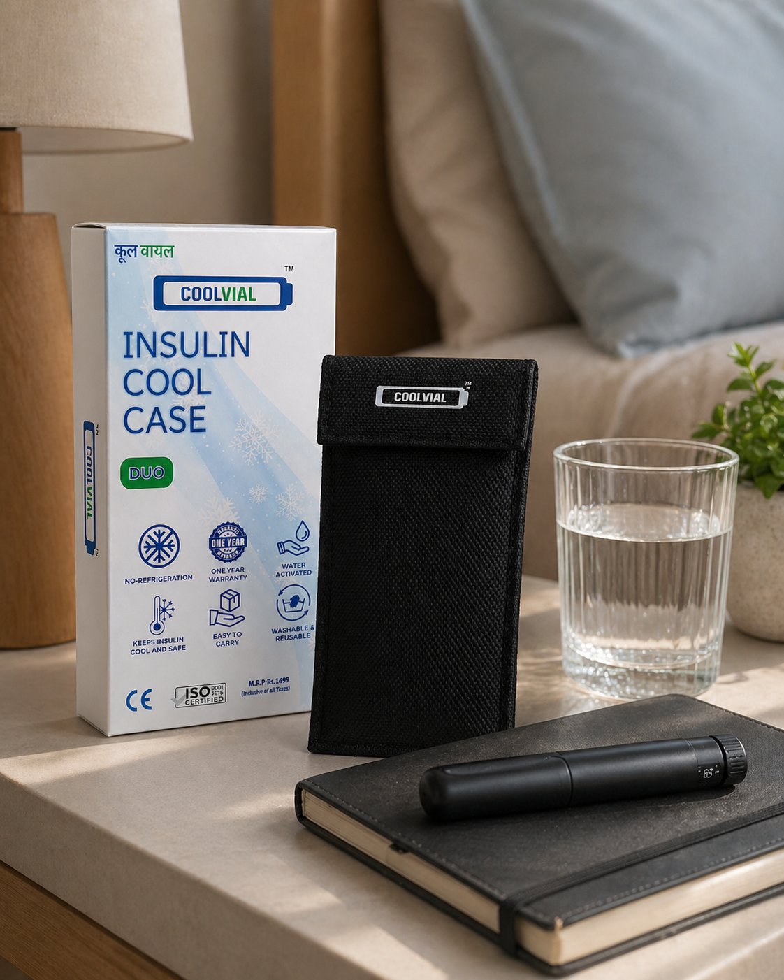 COOLVIAL™ Insulin Case at Home India